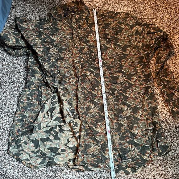 Vintage Enro traditions all over duck print button down shirt - Picture 5 of 5